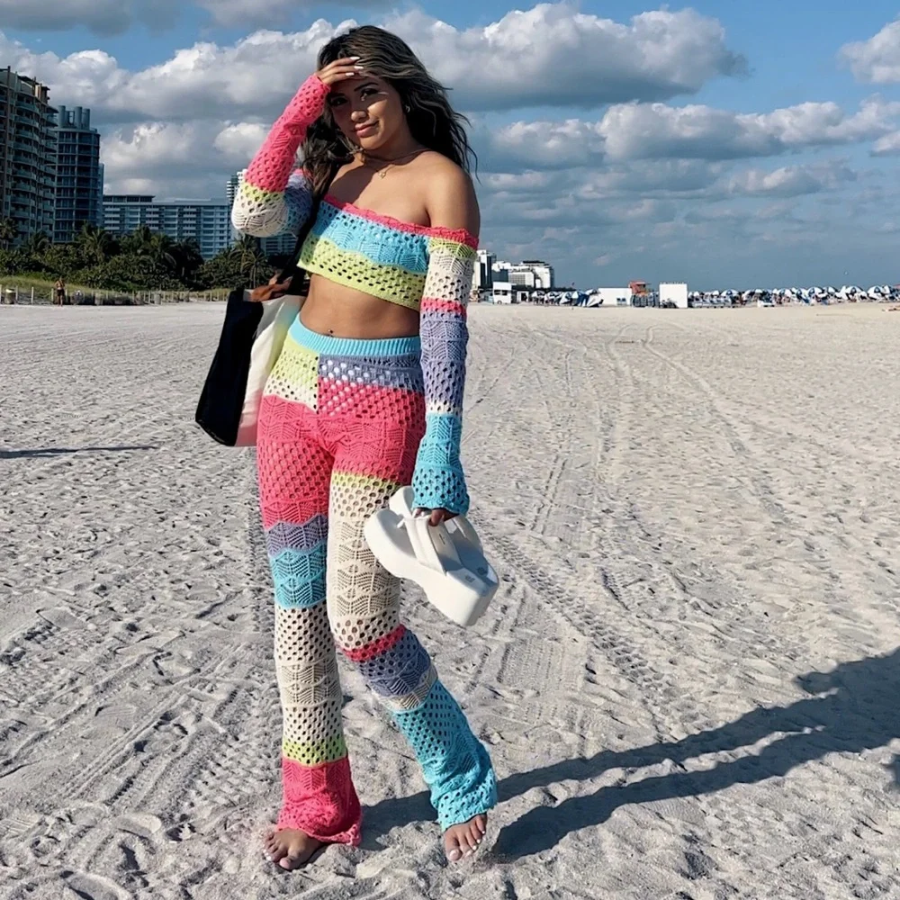 Colorful Crochet Set - Picture 1 of 8